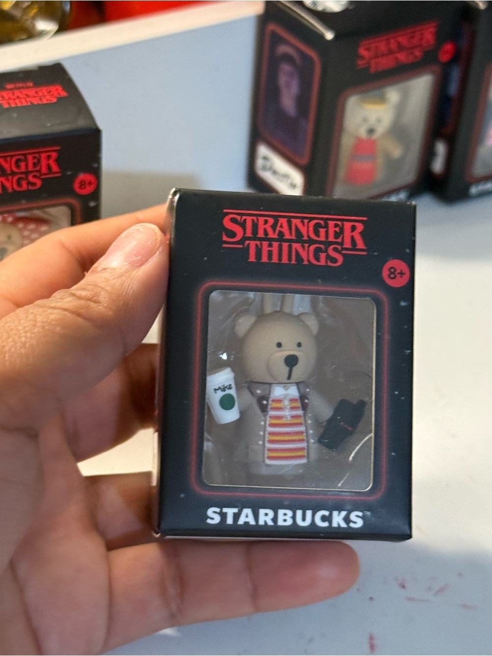 Stranger Things x Starbucks Bear Stopper - White & Tan
